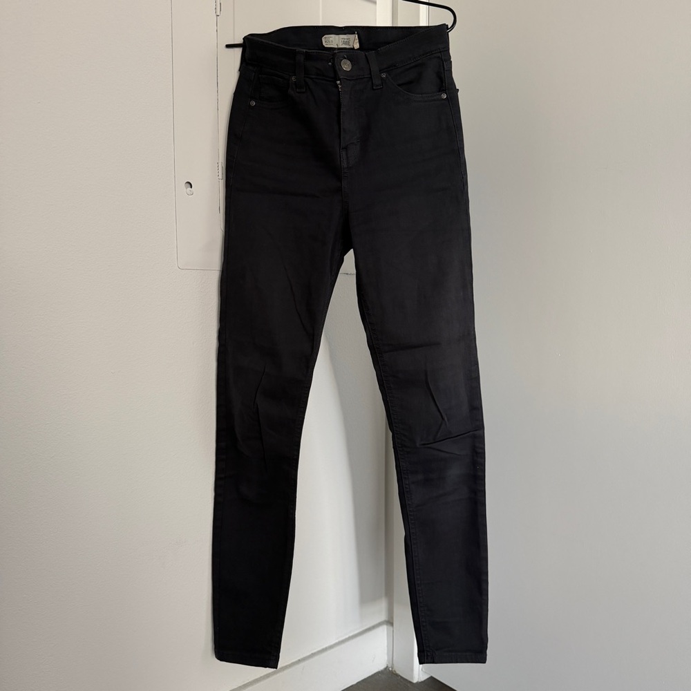 Topshop Black Skinny Jeans